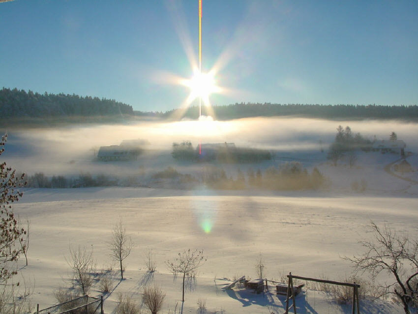 Winterstimmung am Vormittag